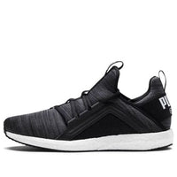 PUMA Mega Energy Heather Knit Low-Top Sneakers Black 191095-01