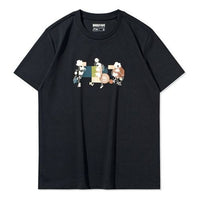 Li-Ning BADFIVE Basketball Series Round Neck Loose Short Sleeve Black AHSQ284-7