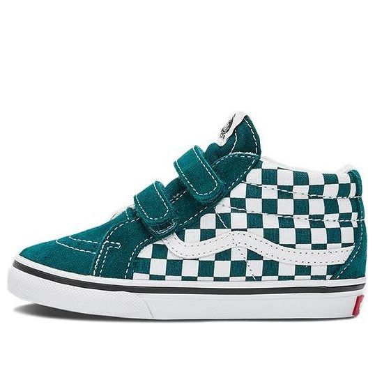 (TD) Vans SK8-Mid 'Green White Grid' VN0A5DXD60Q