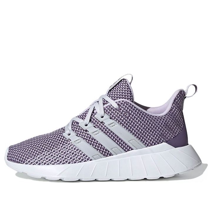 (GS) adidas neo Questar Flow J 'Purple Grey' EG6632