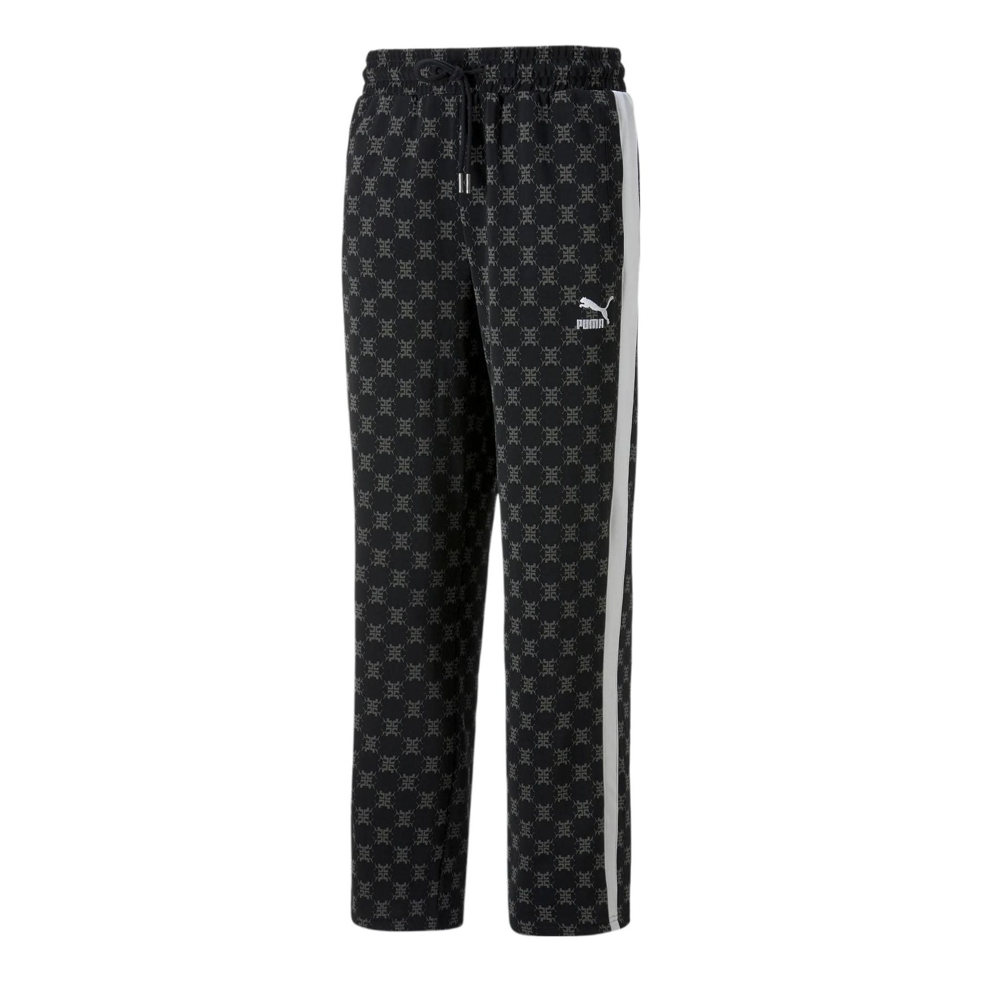 PUMA T7 Printed Track Pants 'Black' 537045-01