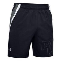 Under Armour Launch SW Branded 7 inch Shorts 'Black' 1350153-001