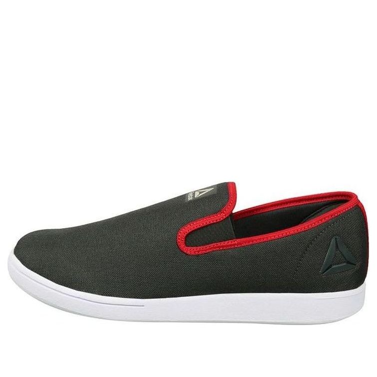 Reebok Walking Tread Smooth 2 Lp Slip-Ons 'Black Red' DV7956