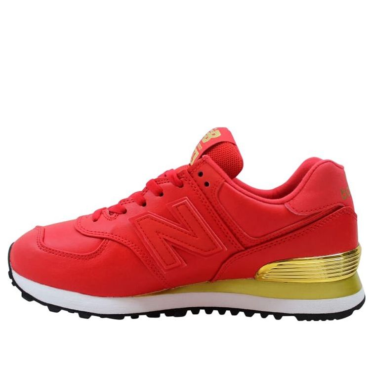 (WMNS) New Balance 574 'Gold Dip - Red' WL574URA