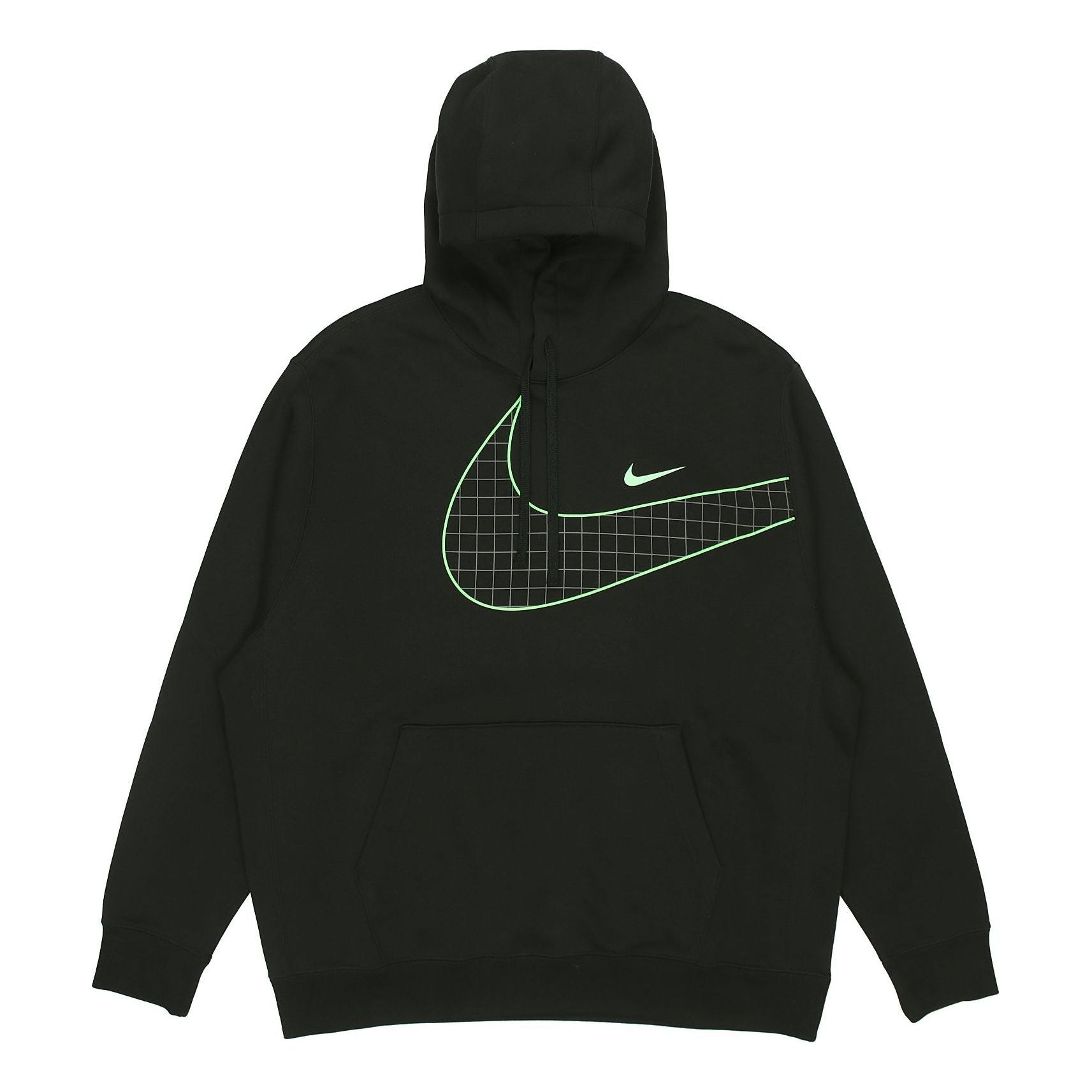 Men's Nike Large Logo Printing Sports Knit Black DO6936-010