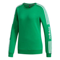 (WMNS) adidas neo Round-Neck Sweatshirt Green GD1636
