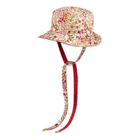 Gucci Floral Print Hat With Gucci Eschatology Label 'Pink' 656165-4HAFM-9879