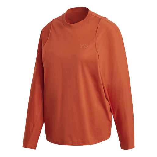 (WMNS) Y-3 Loose Logo Casual Orange T-Shirt GK4472