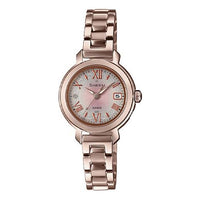 CASIO SHEEN Series Stylish Classic Watch Solar Charging Solar Powered Rose Gold Analog SHW-5300CG-4AJF