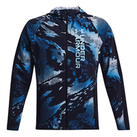 Under Armour OutRun the STORM Windbreaker Asia Sizing 'Blue Black' 1365666-001