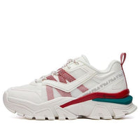 (WMNS) FILA Buffer Low-Top Running Shoes White/Red F12W114119FSR