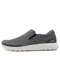 Crocs Kinsale Static Slip-on Shoes 'Grey White' 203977-01R