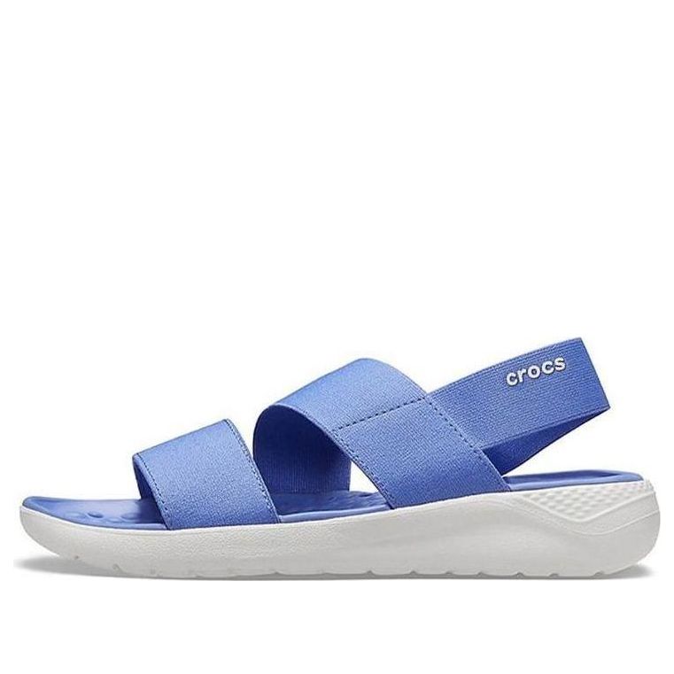 (WMNS) Crocs LiteRide Lightweight Sky Blue Sandals 206081-4SE