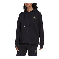 (WMNS) adidas by Stella McCartney Full-Zip Hoodie Asia Sizing 'Black' HI6061