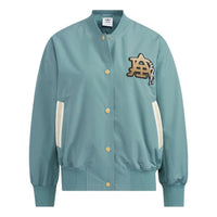 (WMNS) adidas Modern Collegiate Bomber Jacket Asia Sizing 'Blue' HS1919