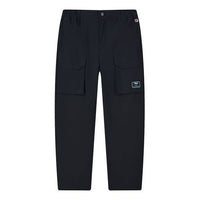 FILA Logo Alphabet Printing Multiple Pockets Casual Pants Blue F11M128812F-NV