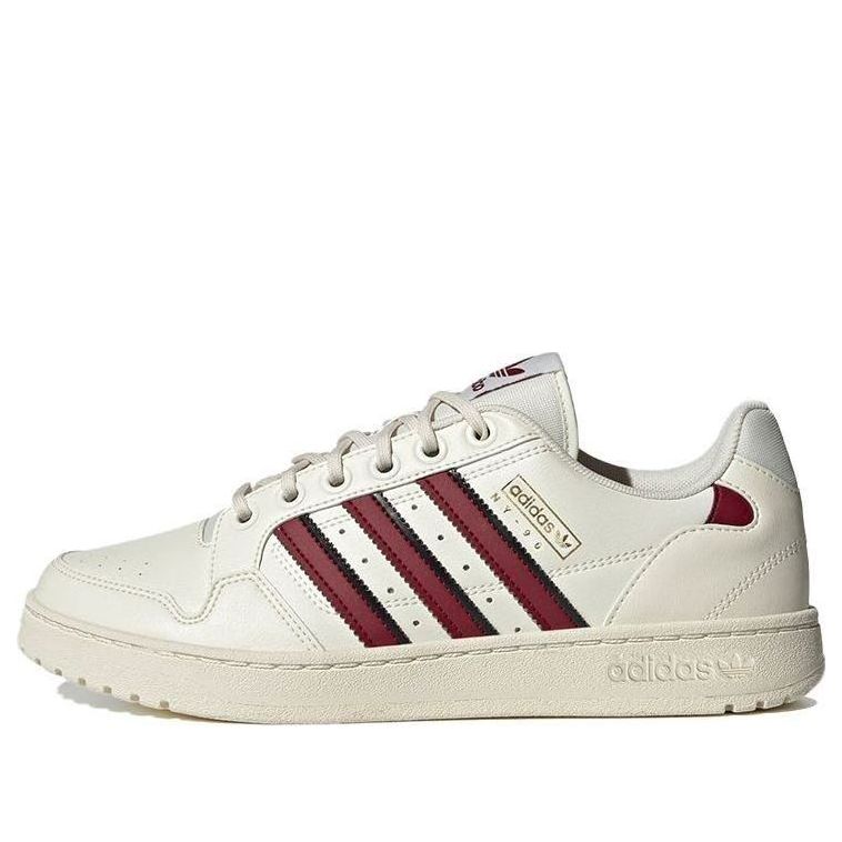 adidas originals NY 90 Shoes Beige/Red H04429