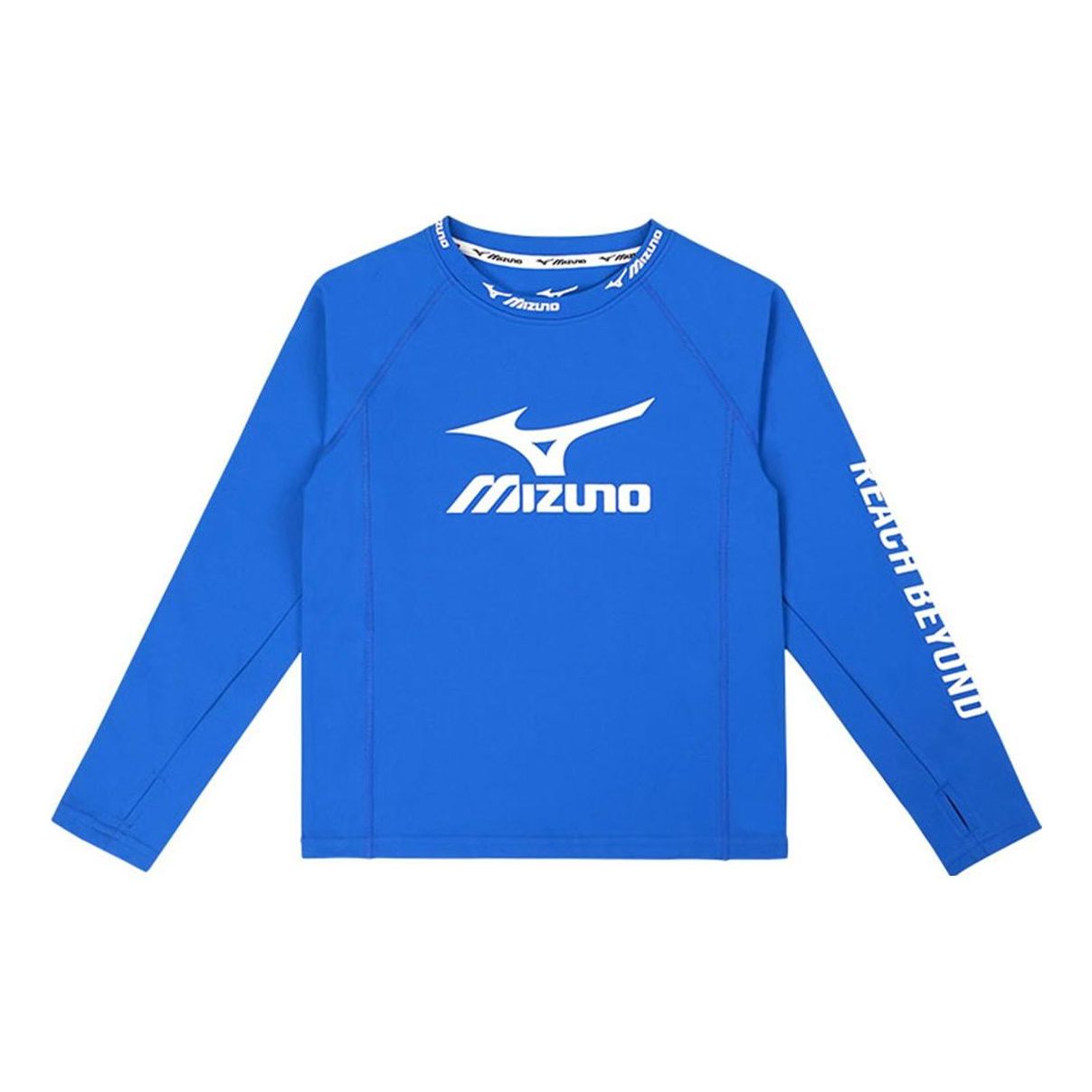 (GS) Mizuno Casual Long Sleeve Shirt 'Blue' 32CA3903