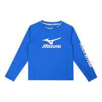 (GS) Mizuno Casual Long Sleeve Shirt 'Blue' 32CA3903