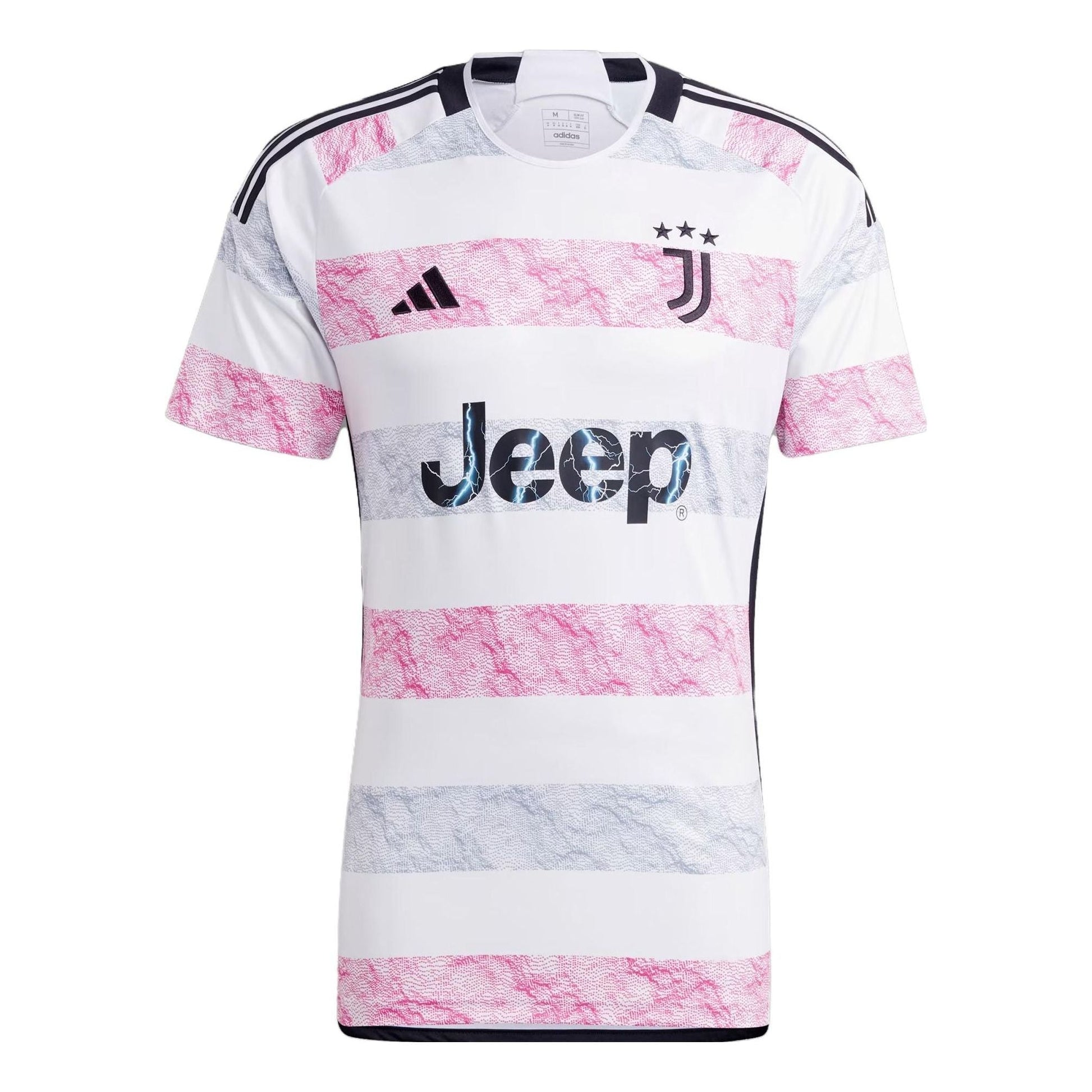 adidas Juventus 23/24 Away Jersey 'White Pink' HR8255