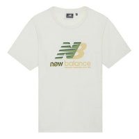 New Balance Round Neck Minimalistic Casual Short Sleeve White NEA33011-IV