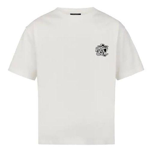 Men's LOUIS VUITTON Smoke Short Sleeve White 1A5TZN
