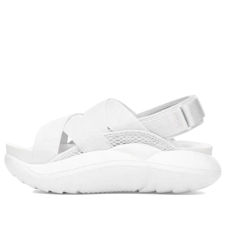(WMNS) UGG LA Series Open Toe Sandals White 1110090-WHT