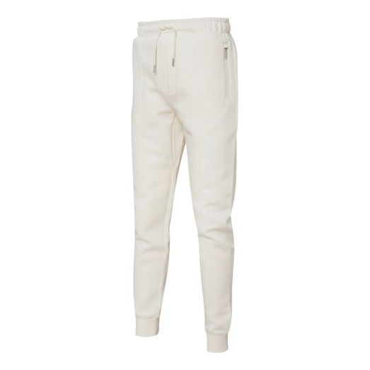 PUMA Logo MMQ Pants 'White' 534671-65