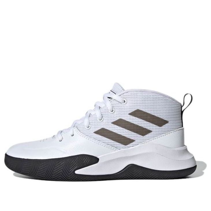 (GS) adidas Own The Game Wide K 'Cloud White' EF0310