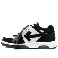 Off-White Out Of Office Low-Top Sneakers 'Black White' OMIA189F22LEA0020110