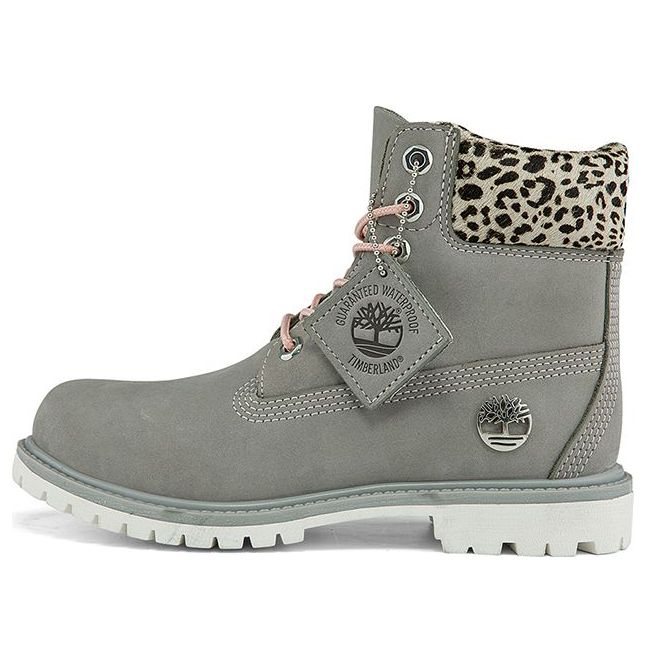 (WMNS) Timberland Safari Cheetah 6 Inch Waterproof Boot 'Grey and Cheetah Print' A2GYGW