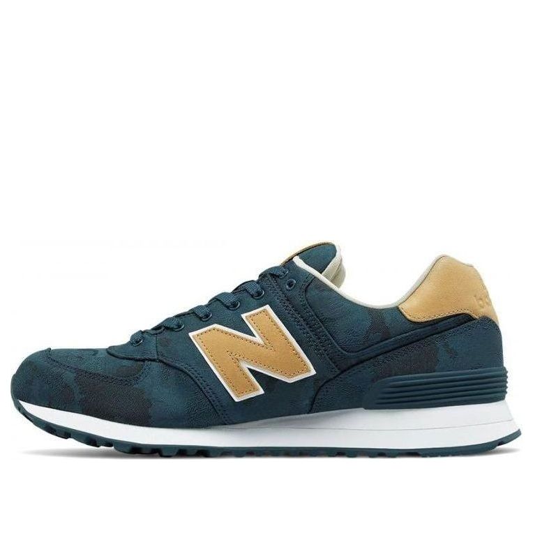 New Balance 574 Camo 'Blue Yellow' ML574CMB