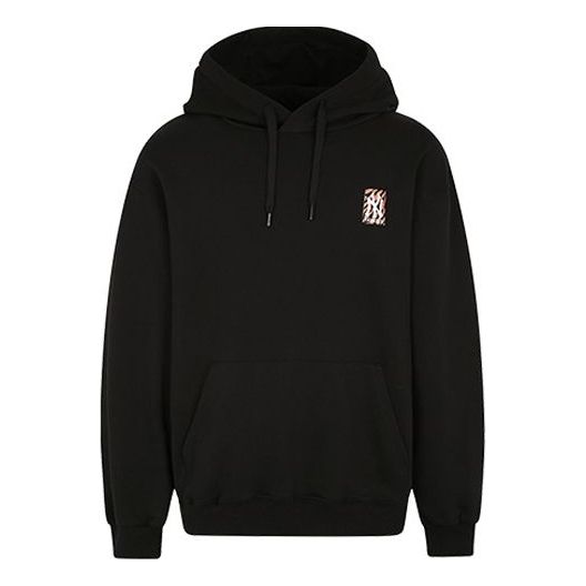 MLB Yankees Small Label Embroidered Drawstring hooded Long Sleeves Unisex Black 31HDZ1941-50L