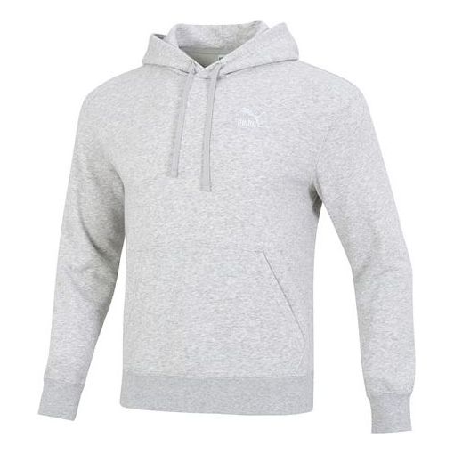 PUMA Classics Small Logo Training Hoodie 'Grey' 537849-04
