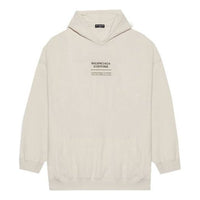 Balenciaga Unisex FW21 Logo Printing Beige 651799TJV910905