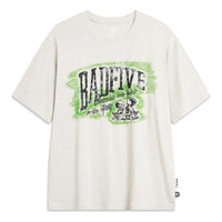Li-Ning Hoops Cartoon Graphic T-shirt 'Beige' AHST519-2