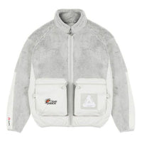 PALACE Big Pocket Stand Collar Jacket Unisex Gray P19PTF054