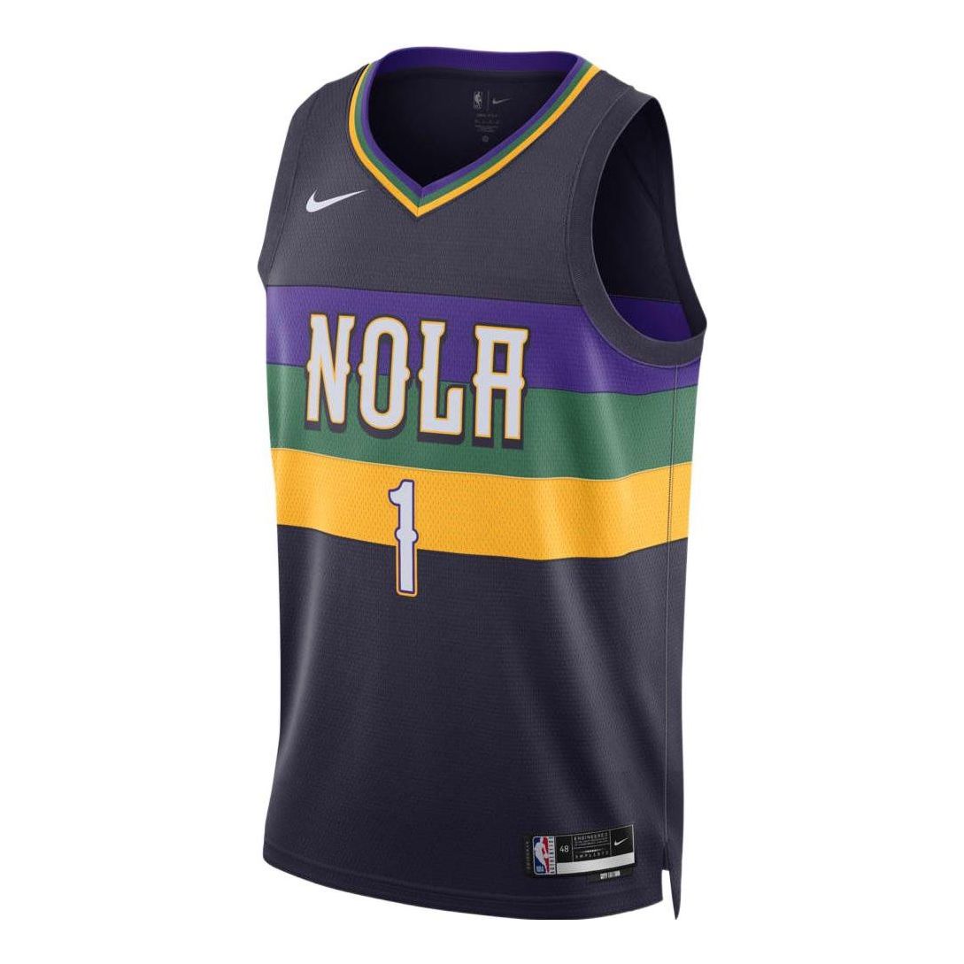 Nike Dri-FIT NBA New Orleans Pelicans Zion Williamson City Edition 2022/23 Swingman Jersey DO9602-525