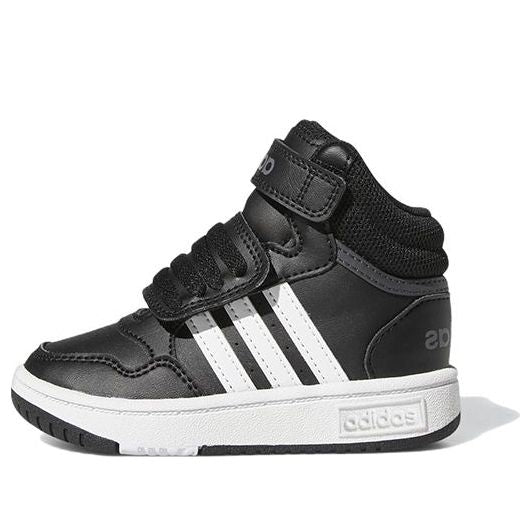 (TD) adidas Hoops Mid 'Black White' GW0408