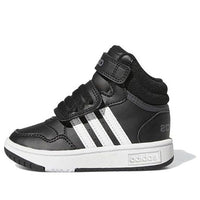 (TD) adidas Hoops Mid 'Black White' GW0408