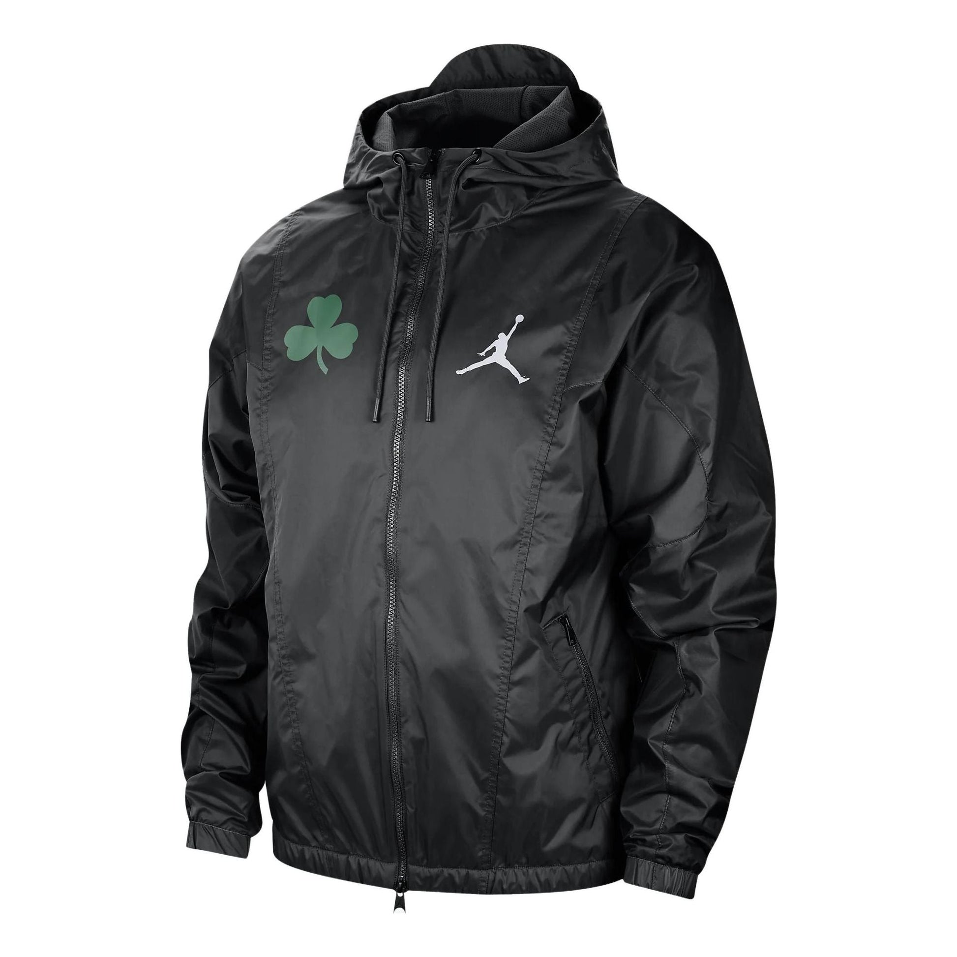 Air Jordan Los Angeles Lakers Courtside Statement NBA Jacket 'Black Green' DN9787-011