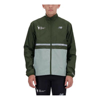 New Balance NYC Marathon Jacket Asia Sizing 'Green' MJ33200M-KOU