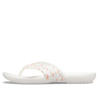 (WMNS) Crocs Kadee Summer Flip-Flops White 206190-6J0