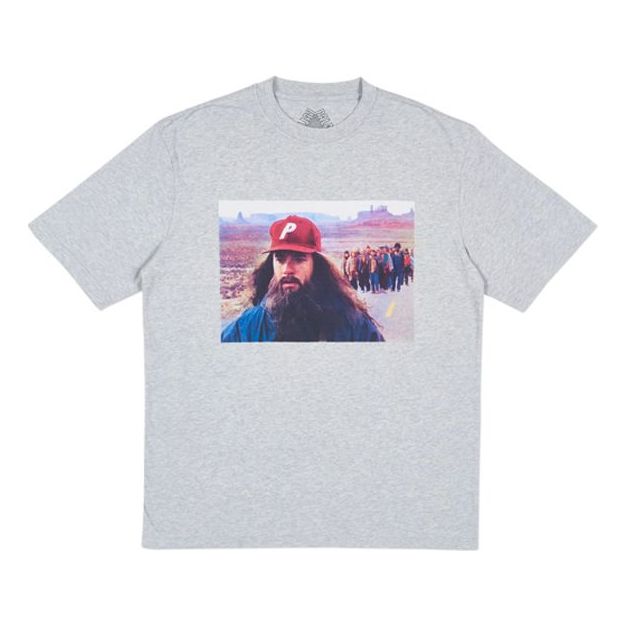 PALACE Character Short Sleeve Unisex Gray P14TS022