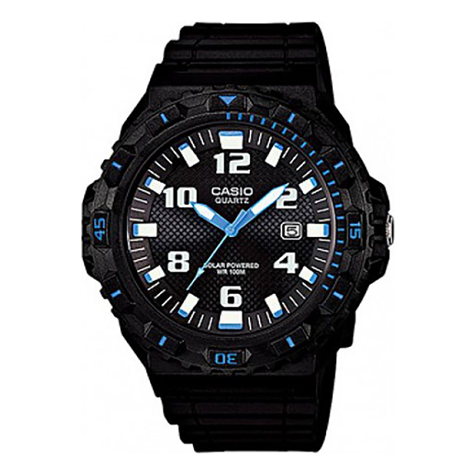 Casio Simulate Analog Watch 'Black Blue' ENTICER-MRW-S300H-1B2