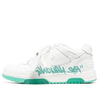 Off-White Out Of Office For Walking Sneaker 'White Green' OMIA189F22LEA0030155