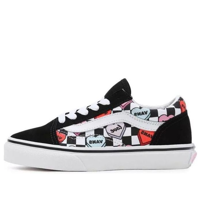 Vans Youth Candy Hearts Old Skool 'Black White' VN0A5EE6ABY