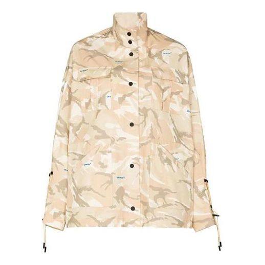 (WMNS) Off-White x Browns 50 Co-branded Printed Jacket Camo OWEA156G20FAB0016001