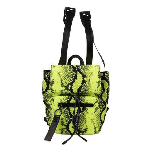 Off-White Unisex Nylon Snake Backpack Mini Yellow OWNB007S19D850446200