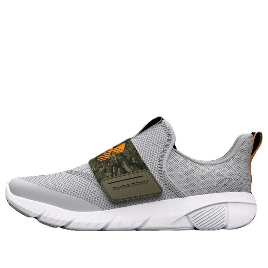 (GS) Under Armour Flash Printed Shoes 'Mod Grey Camo' 3027171-100
